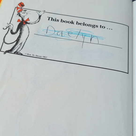 Dr. Seuss Hard Cover Book- Green Eggs and Ham- 1988 - Picture 5 of 8